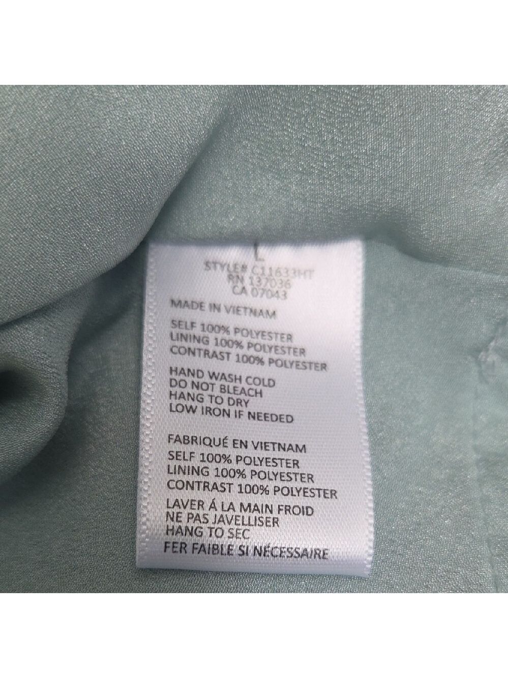 Paper Crane Green Tiered Camisole Top - Picture 7 of 8